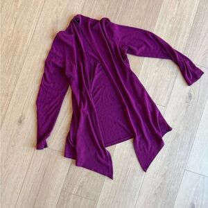 Purple Cardigan